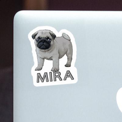 Sticker Pug Mira Notebook Image