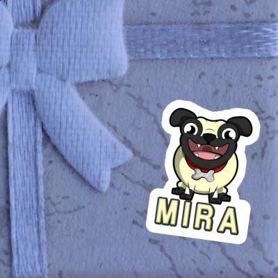 Pug Sticker Mira Notebook Image