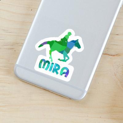 Horse Rider Sticker Mira Image