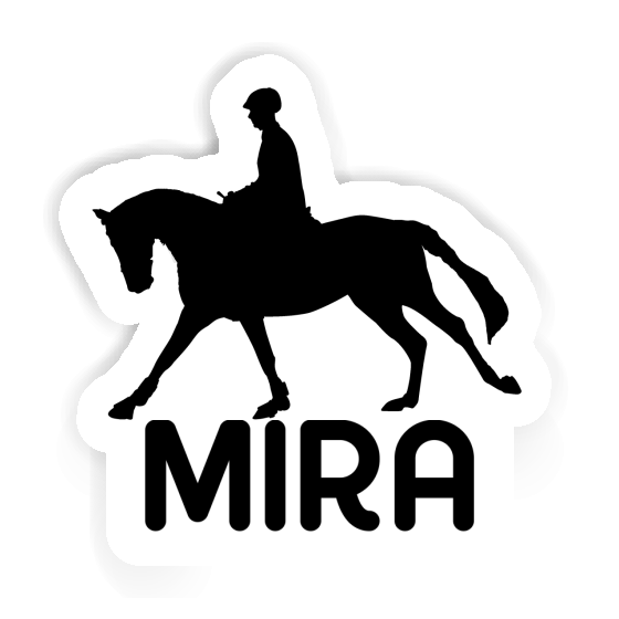 Sticker Mira Horse Rider Image