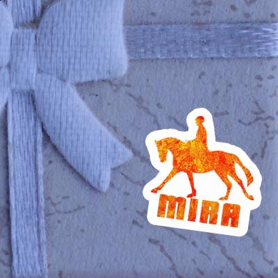 Sticker Horse Rider Mira Laptop Image