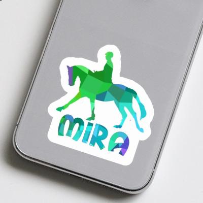 Sticker Horse Rider Mira Laptop Image