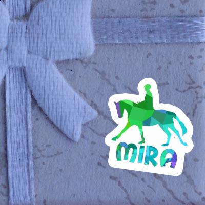 Sticker Horse Rider Mira Notebook Image