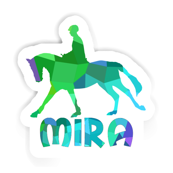 Sticker Horse Rider Mira Laptop Image