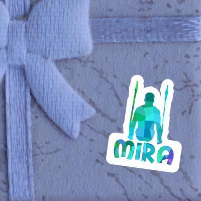 Mira Sticker Ring gymnast Laptop Image