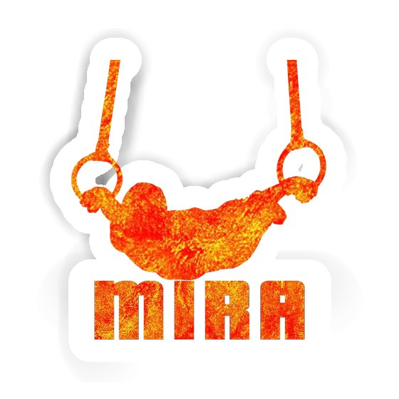 Ring gymnast Sticker Mira Notebook Image