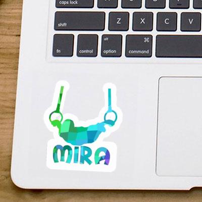 Mira Sticker Ring gymnast Notebook Image