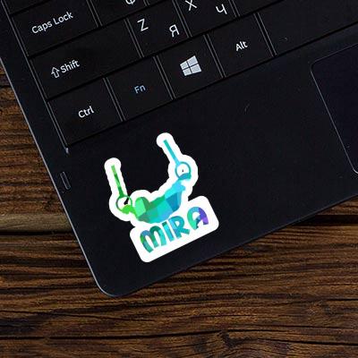 Mira Sticker Ring gymnast Laptop Image