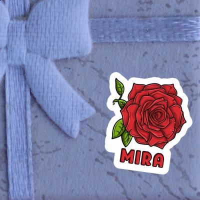 Mira Sticker Rose Notebook Image