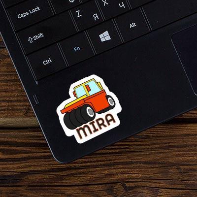 Sticker Mira Wheel Roller Notebook Image