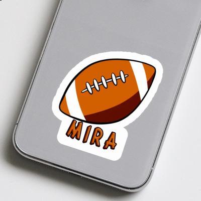 Mira Sticker Rugby Laptop Image