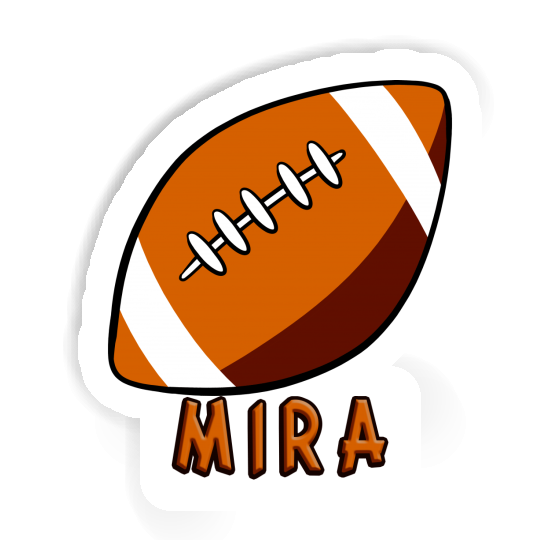 Mira Autocollant Rugby Image