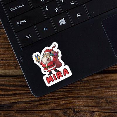 Mira Sticker Weihnachtsmann Laptop Image