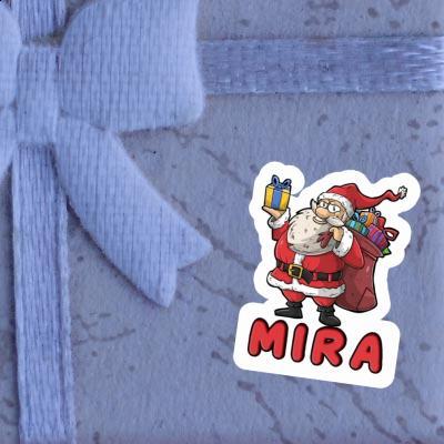 Sticker Santa Claus Mira Laptop Image