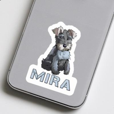 Schnauzer Aufkleber Mira Laptop Image