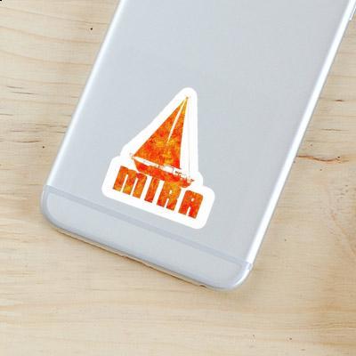 Mira Sticker Sailboat Laptop Image