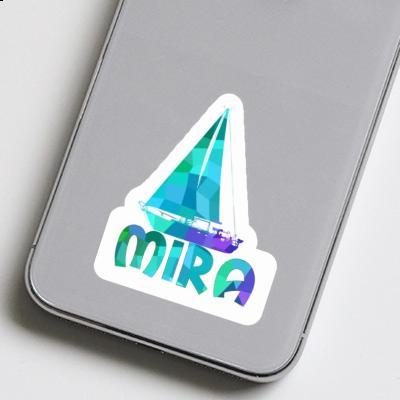 Sticker Sailboat Mira Gift package Image