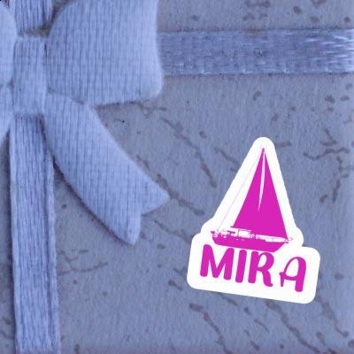 Mira Sticker Sailboat Notebook Image