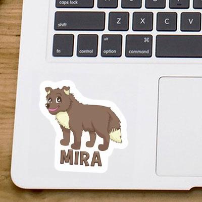 Sticker Sheepdog Mira Notebook Image