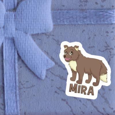 Sticker Sheepdog Mira Laptop Image