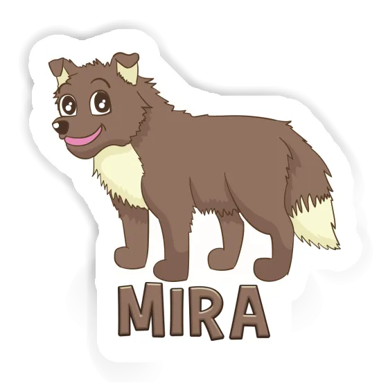 Sticker Sheepdog Mira Gift package Image