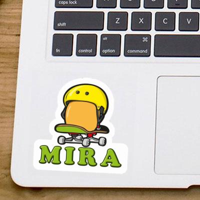 Sticker Mira Skater Image