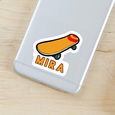 Autocollant Mira Skateboard Image