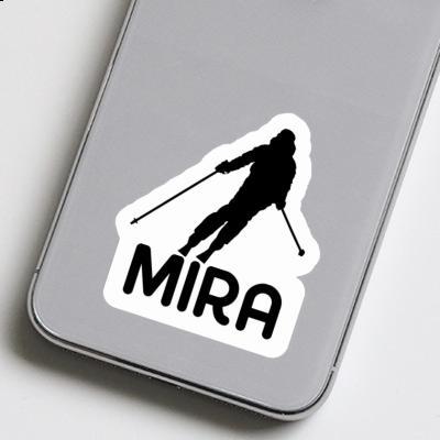 Sticker Skier Mira Notebook Image