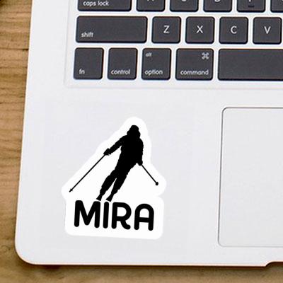 Sticker Skier Mira Image