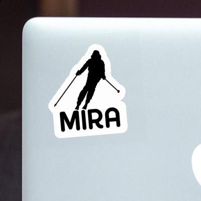 Sticker Skier Mira Laptop Image