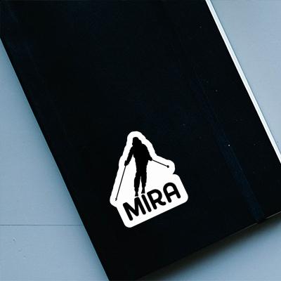 Sticker Skier Mira Notebook Image