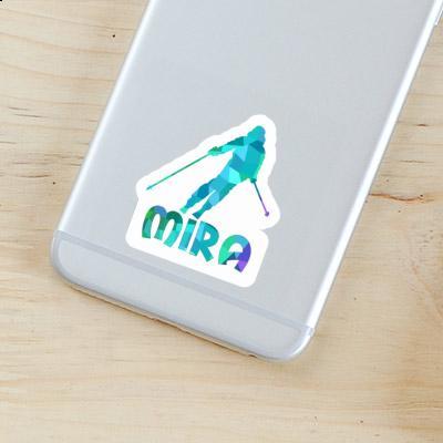 Sticker Skier Mira Notebook Image