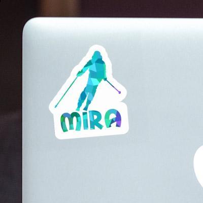 Sticker Skier Mira Image