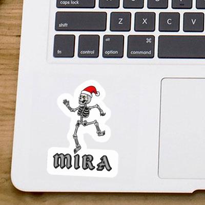 Christmas Skeleton Sticker Mira Gift package Image