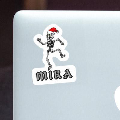 Christmas Skeleton Sticker Mira Gift package Image