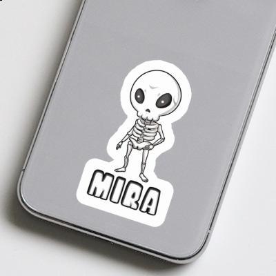 Sticker Skeleton Mira Notebook Image