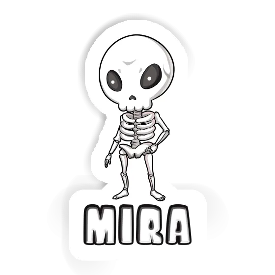 Sticker Skeleton Mira Laptop Image