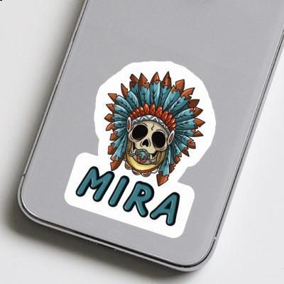 Sticker Mira Baby-Skull Notebook Image