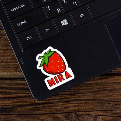 Autocollant Fraise Mira Laptop Image