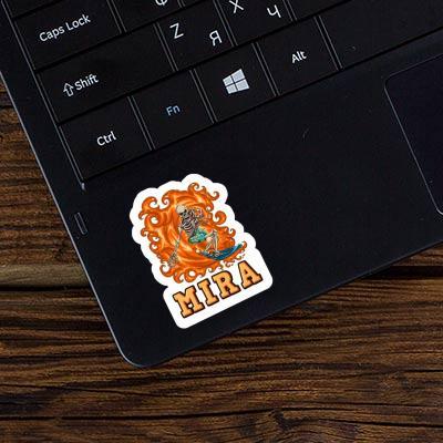 Sticker Mira Surfer Notebook Image