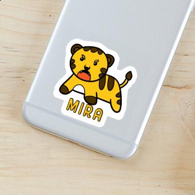 Sticker Tiger Mira Notebook Image