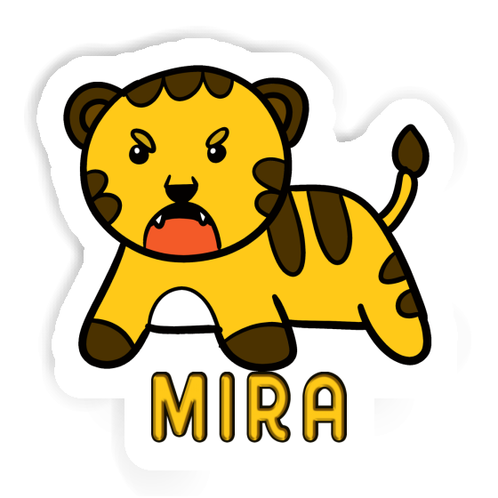 Sticker Mira Baby Tiger Gift package Image