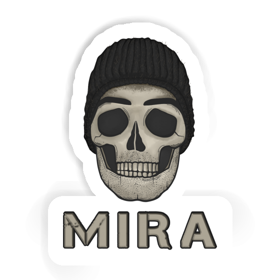 Mira Sticker Skull Laptop Image