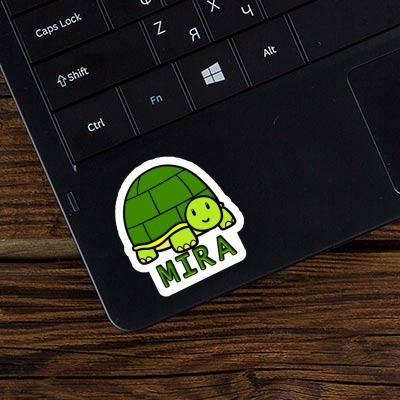 Sticker Schildkröte Mira Notebook Image