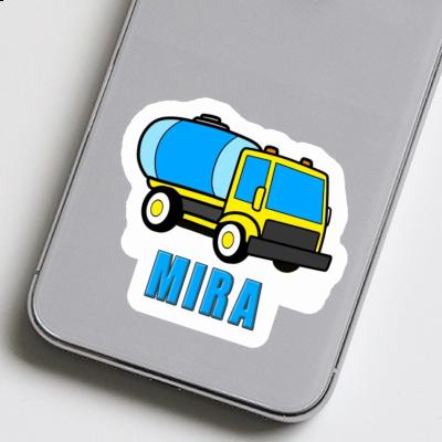 Water Truck Sticker Mira Notebook Image