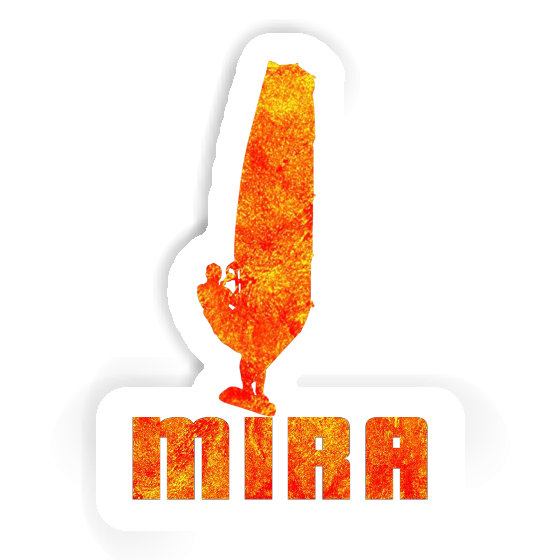 Sticker Windsurfer Mira Laptop Image