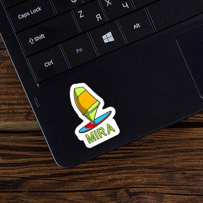 Sticker Windsurfbrett Mira Laptop Image