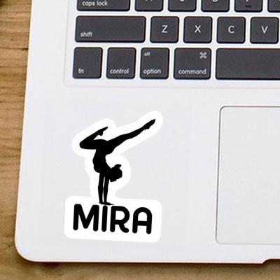 Sticker Mira Yoga Woman Notebook Image