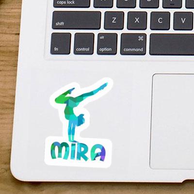 Sticker Yoga Woman Mira Gift package Image