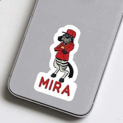 Mira Autocollant Zebra Notebook Image